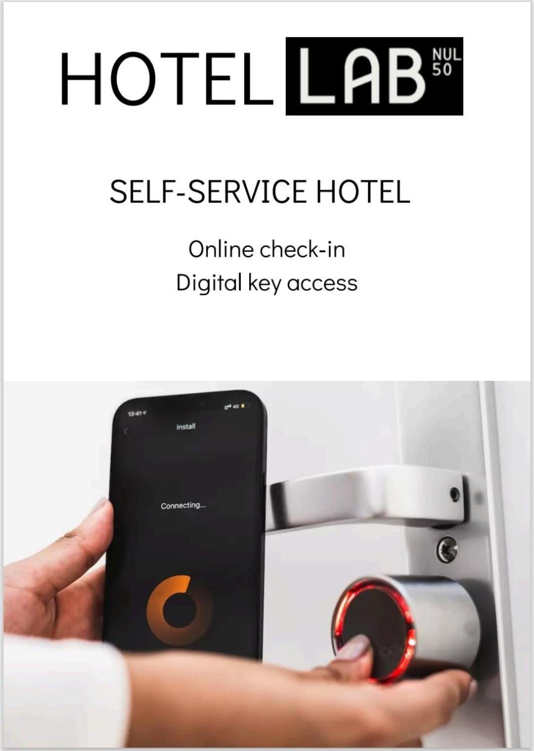 Labnul50 Self Check-In Hotel Гронинген Экстерьер фото